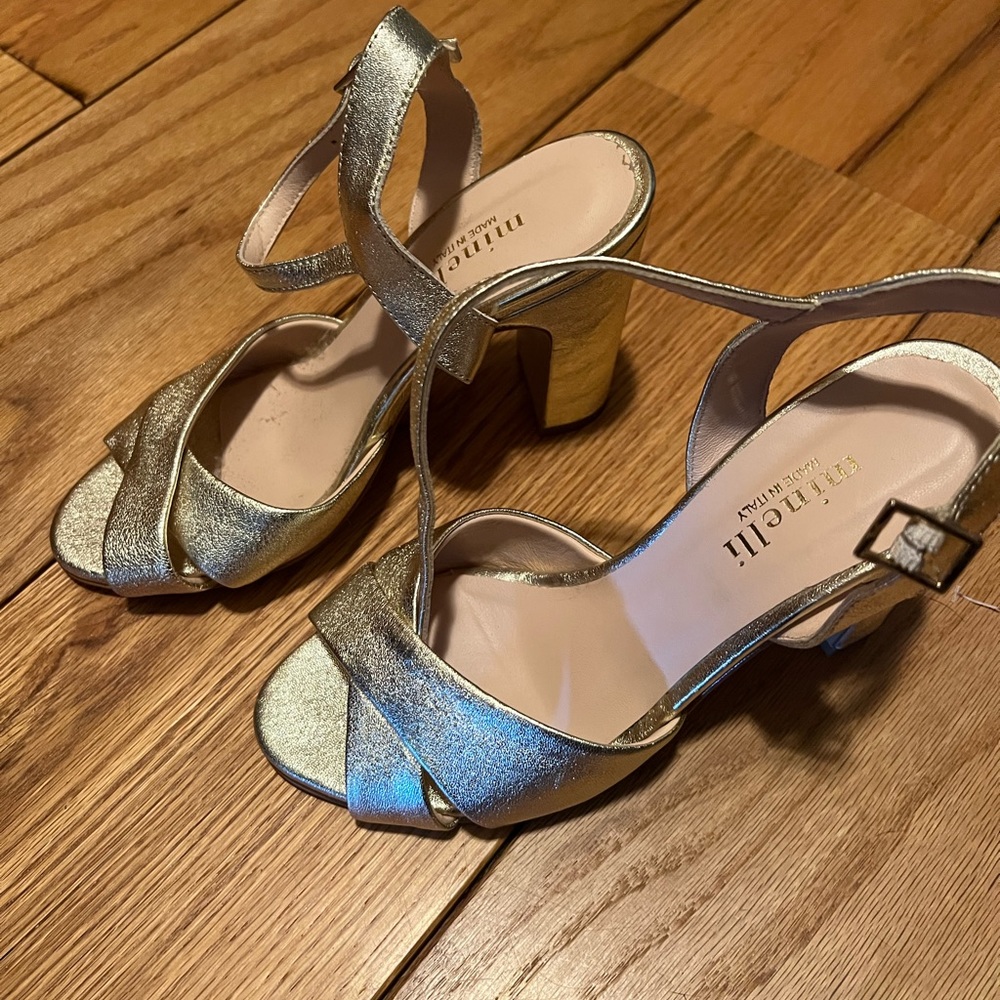 Minelli Women’s Gold Heel 37
